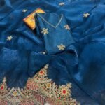 VT-813 RADHA Premium Designer Satin Saree