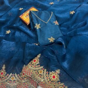 VT-813 RADHA Premium Designer Satin Saree